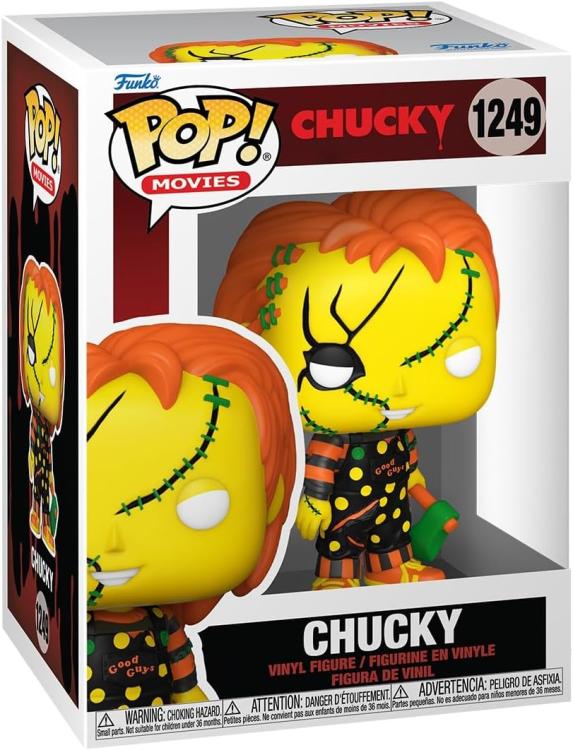 Funko Pop ! Movies Chucky (1249) Chucky (Vintage Halloween) Vinyl Figure 9Cm