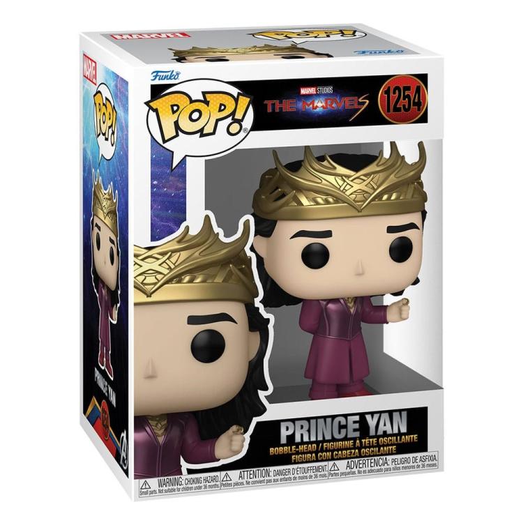 Funko Pop ! Marvel Studios - The Marvels - (1254) Prince Yan Vinyl Figure 9Cm