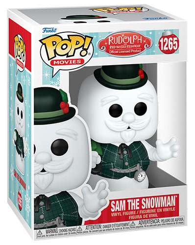 Funko Pop ! Movies Rudolph - (1265) Sam The Snowman Vinyl Figure 9 Cm Film