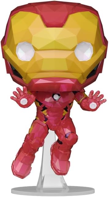 Funko Pop ! Marvel Disney 100Th (1268) Iron Man Exclusive Vinyl Figure 9Cm