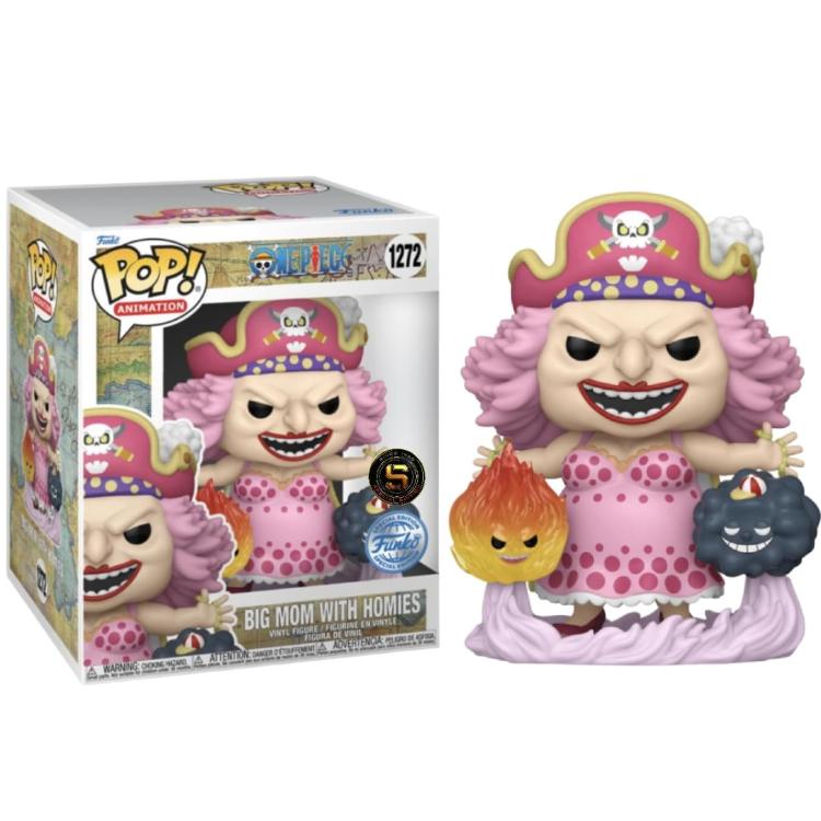 Funko Pop ! Animation - One Piece (1272) Big Mom W/Powers Vinyl Figure 9Cm Anime