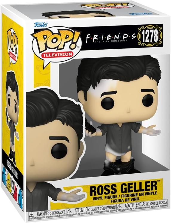 Funko Pop ! Television Friends - (1278) Ross Geller Vinyl Figure 9Cm Serie Tv