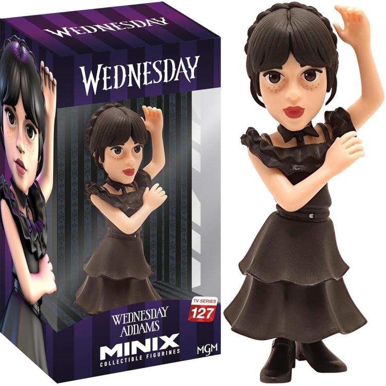 Minix: Wednesday Addams Ball Dress (Tv Series 127) Figure 12Cm Statua Mercoledi