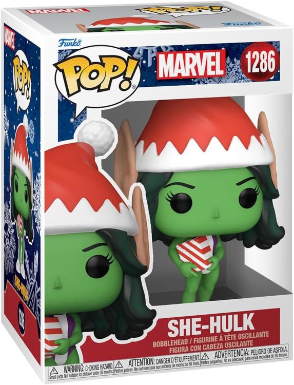Funko Pop ! Marvel (1286) She Hulk Figure Collect Them All! Christmas Holiday
