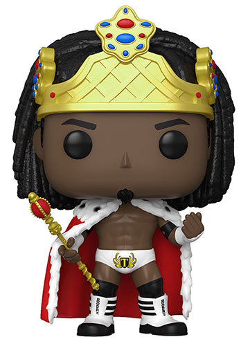 Funko Pop ! Wwe - (128) King Booker Wrestling Vinyl 9Cm Figure Da Collezione