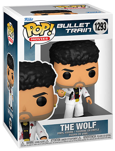 Funko Pop ! Movies - Bullet Train (1293) The Wolf Vinyl Figure 9Cm Da Collezione