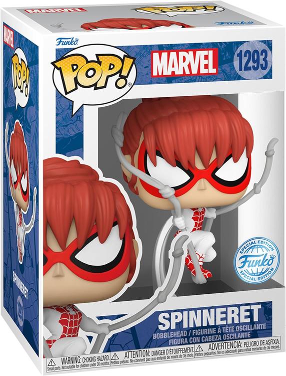 Funko Pop ! Marvel - Spider-Man (1293) Spinneret Special Edition Vinyl Figure