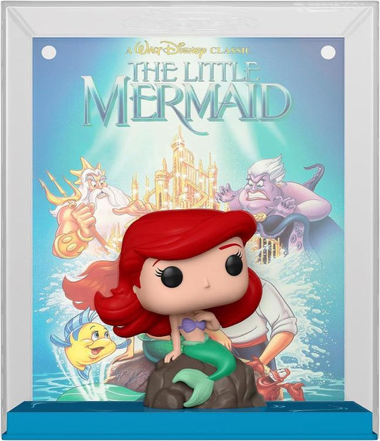 Funko Pop ! Disney Vhs Cover - Little Mermaid (12) Ariel Figure La Sirenetta 9Cm