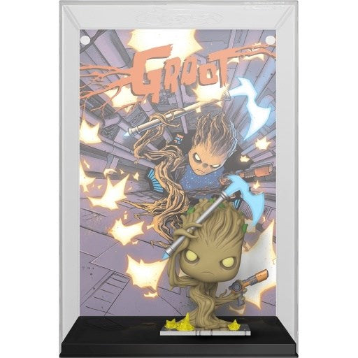 Funko Pop ! Comic Cover Marvel The Amazing - (12) Groot Vinyl Figure 9Cm