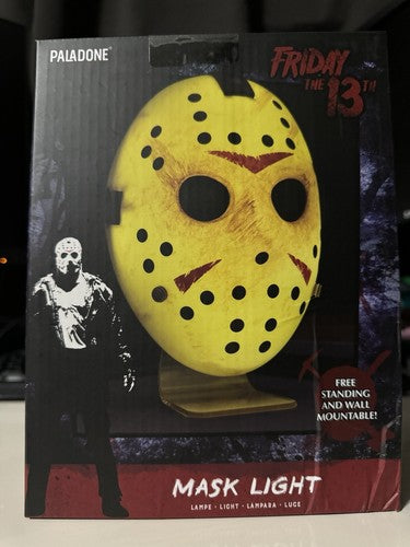 Paladone Friday The 13The Lampada Horror Jason Voorhees Mask Light Venerdi 13