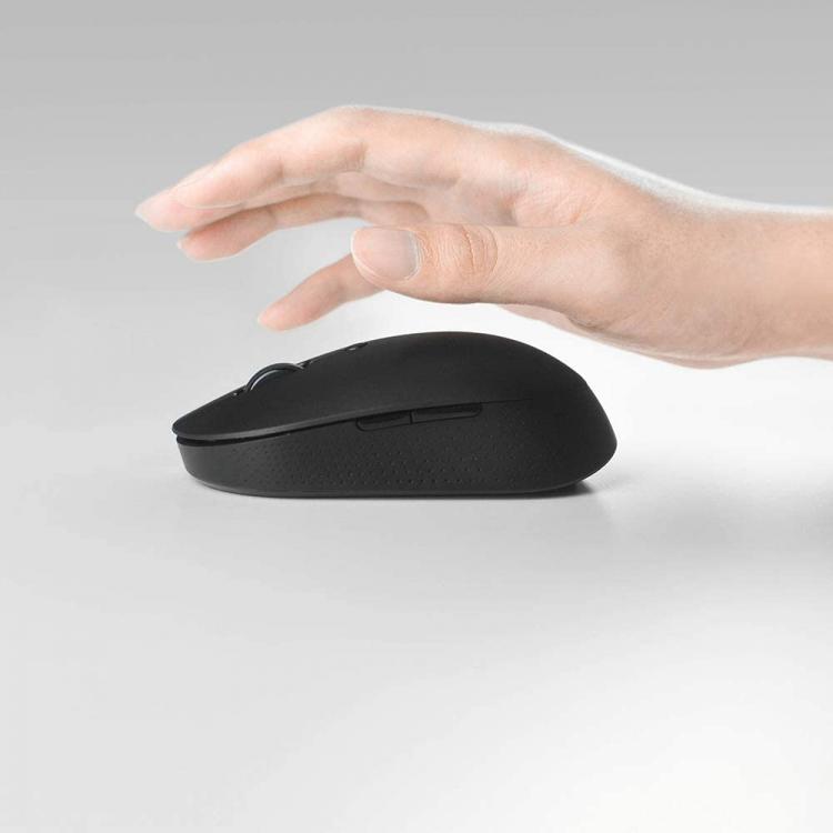 Xiaomi Mi Dual Mode Wireless Mouse Silent Edition Nero Senza Fili Bluetooth Wifi