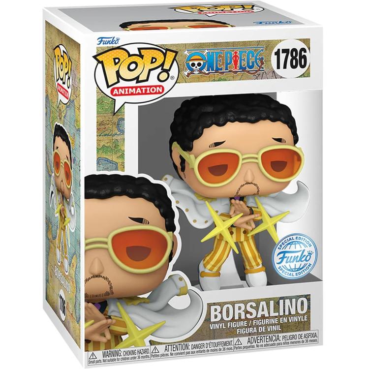 Funko Pop ! Animation One Piece - (1786) Borsalino Figure Vinyl Special Ed 9Cm