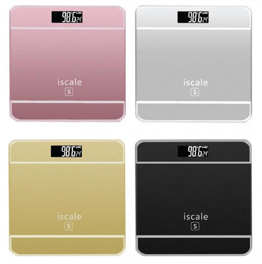 BILANCIA PESA PERSONE PESAPERSONA DIGITALE ELETTRONICA IN VETRO PORTATA 180 KG