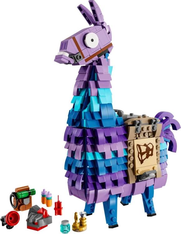 Lego - Fortnite 77071 (Supply Llama) Lama Delle Scorte -Costruzione Da 691Pz 12+