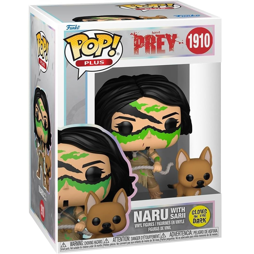 Funko Pop ! Plus - Prey - Naru with Sarii (1910) "Glows In The Dark" Vinyl Figure 10cm