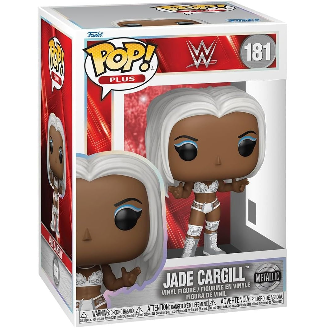 Funko Pop ! Plus - Jade Cargill (181) WWE - Vinyl Figure 10cm - Metallic