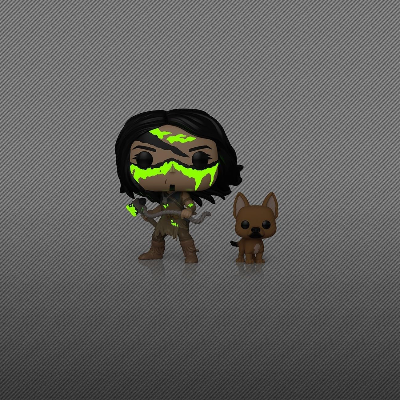 Funko Pop ! Plus - Prey - Naru with Sarii (1910) "Glows In The Dark" Vinyl Figure 10cm