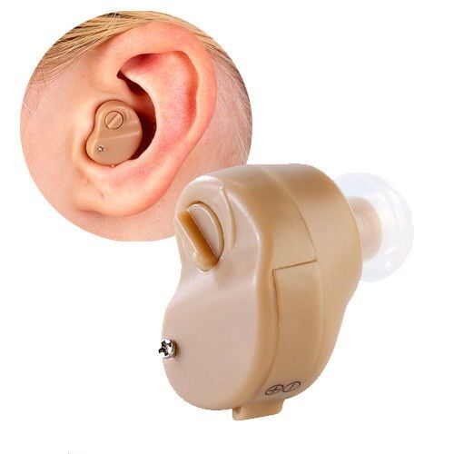 Mini Apparecchio Acustico Auricolare Amplificatore Di Suoni Suono Udito Orecchio