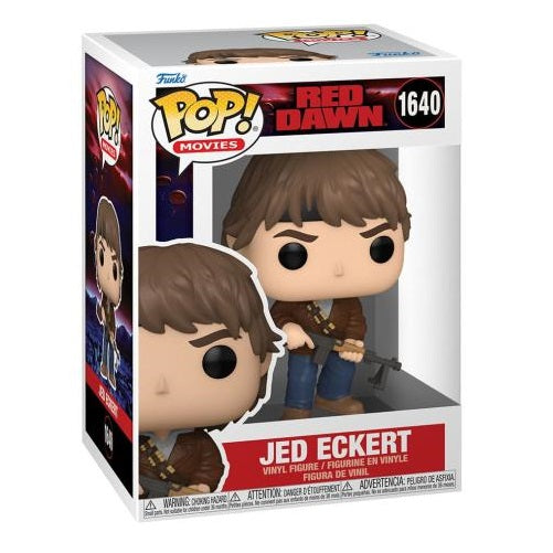 Funko Pop ! Movies - Red Dawn (1640) Jed Eckert Vinyl Figure 9Cm Statuetta