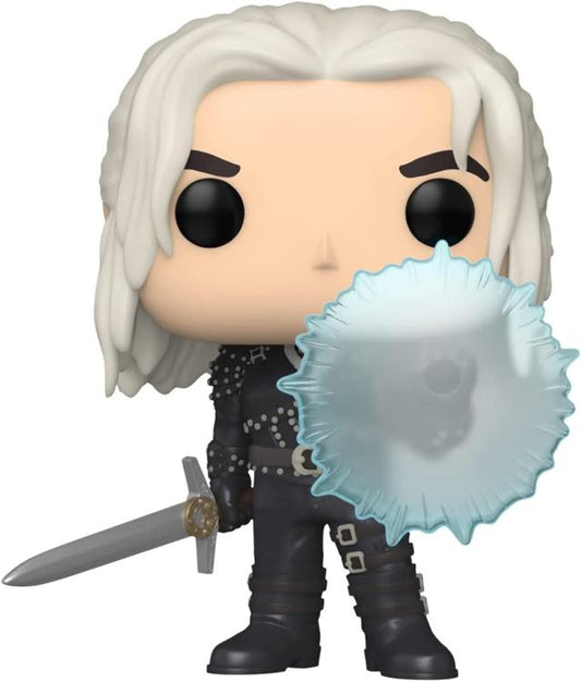 Funko Pop! Television Netflix The Witcher S2 -(1317) Geralt W/ Shield Figure 9Cm