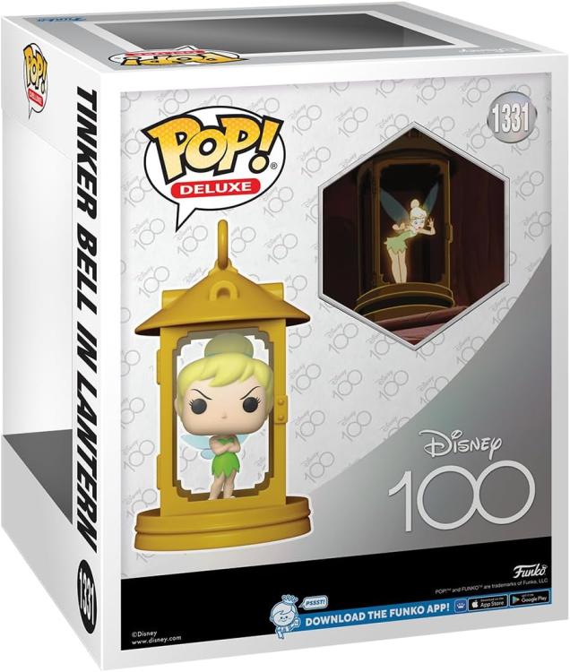 Funko Pop ! Deluxe - Disney 100Th (1331) Tinker Bell In Lantern (Trilly) Figure