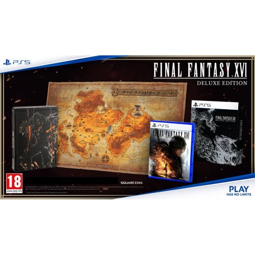 Final Fantasy Xvi Deluxe Edition Ps5 Gioco Eu Italiano Playstation 5 Sigillato