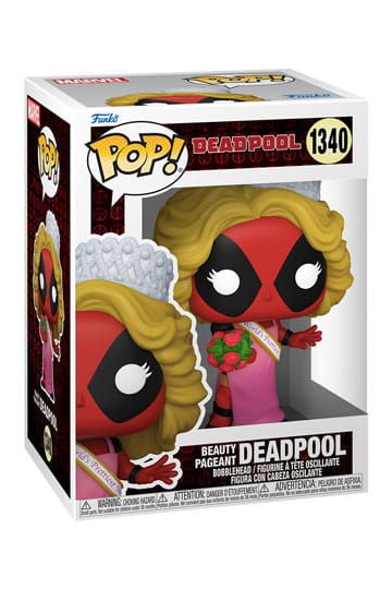Funko Pop ! Marvel Deadpool Parody - (1340) Beauty Pageant Deadpool Figure 9Cm