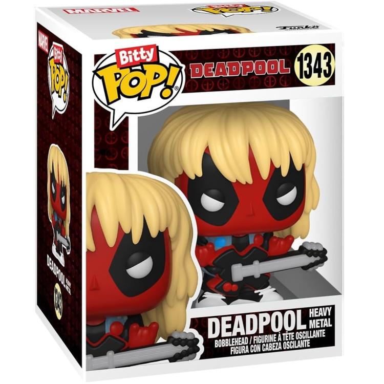 Funko Bitty Pop! Deadpool - Deadpool Sleepover/Larp/Heavy Metal 4 Pack + Mistery
