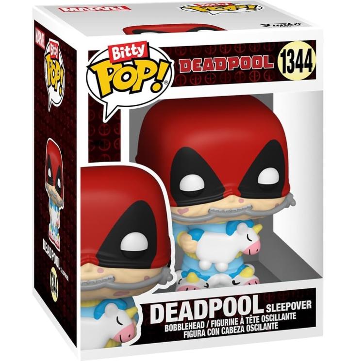 Funko Bitty Pop! Deadpool - Deadpool Sleepover/Larp/Heavy Metal 4 Pack + Mistery