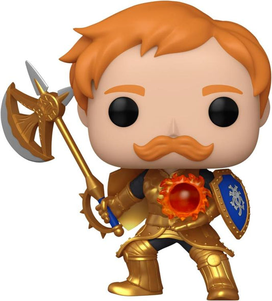 Funko Pop ! Animation Seven Deadly Sins (1346) Escanor W/Axe Special Edition Exm