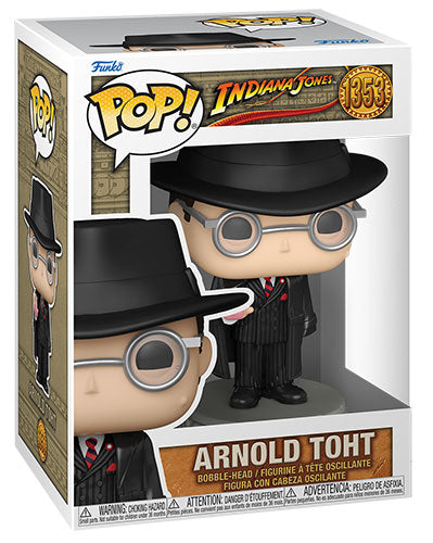 Funko Pop ! Movies - Indiana Jones - (1353) Arnold Toht Vinyl Figure 9Cm