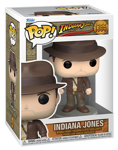 Funko Pop ! Movies Indiana Jones -(1355) Indiana Jones W/Jacket Vinyl Figure 9Cm