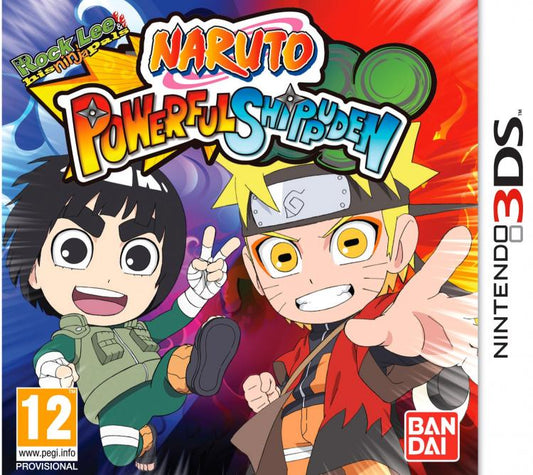 Naruto Powerful Shippuden Nintendo 3Ds Videogioco Italiano Nuovo Picchiaduro