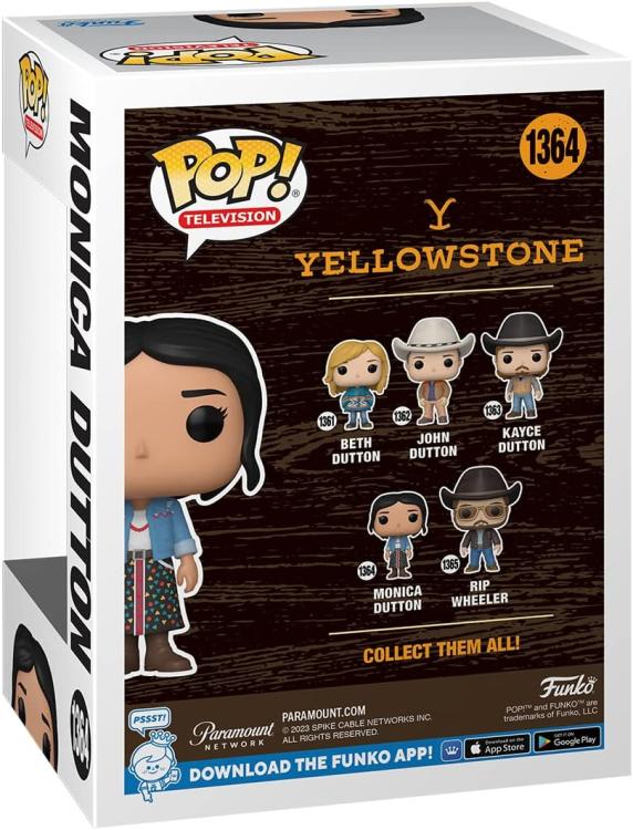 Funko Pop ! Television - Yellowstone : (1364) Monica Dutton Vinyl Figure 9Cm