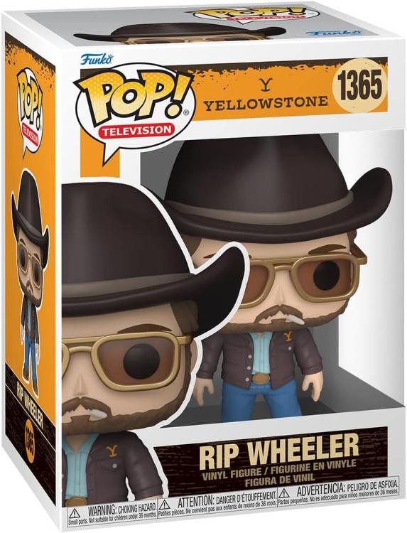 Funko Pop ! Television - Yellowstone : (1365) Rip Wheeler Vinyl Figure 9Cm Nuovo