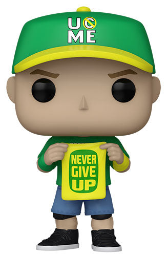 Funko Pop ! Wwe - (136) John Cena (Never Give Up) Wrestling Vinyl Figure 9Cm