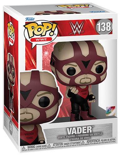 Funko Pop ! Wwe - (138) Vader Wrestling Lottatore Vinyl Figure 9Cm