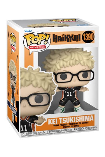 Funko Pop ! Animation - Haikyu!! - (1390) Kei Tsukishima Vinyl Figure 9Cm Volley
