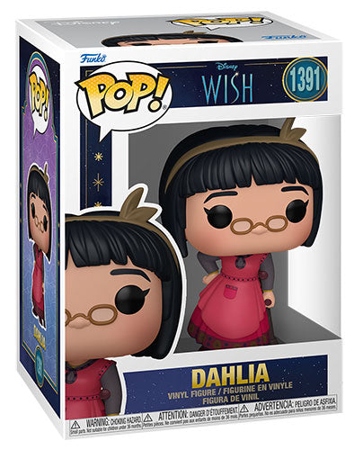 Funko Pop ! Disney Wish (1391) Dahlia Vinyl Figure 9Cm Statua Collezione