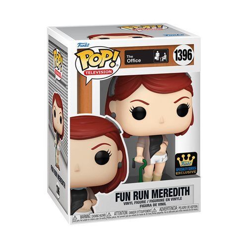 Funko Pop ! Tv The Office S8 (1396) Fun Run Meredith Specialty Series Exclusive