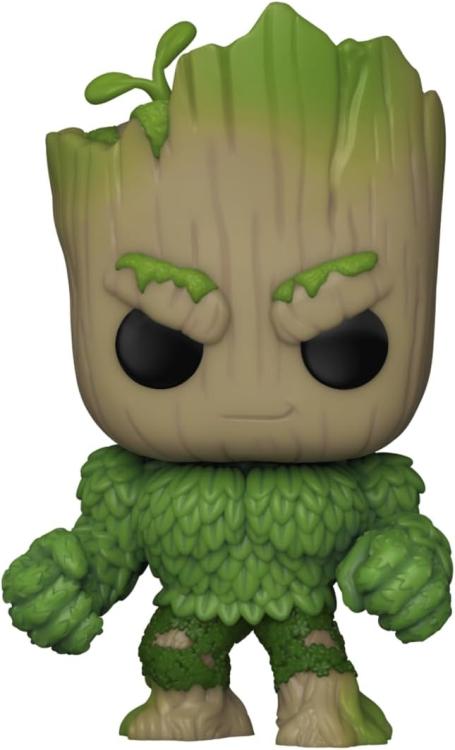 Funko Pop ! Marvel We Are Groot (1397) Groot As Hulk Vinyl Figure 9Cm