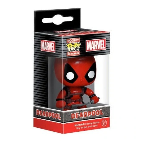 Funko Pop ! Keychain Pocket Marvel - (Deadpool) Portachiavi Vinyl Figure 9Cm