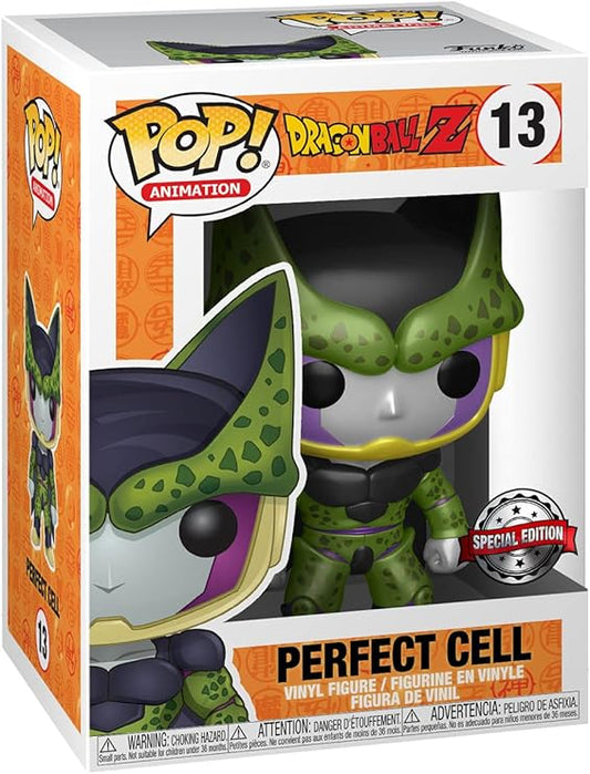 Funko Pop ! & Tee Animation Dragon Ball Z Perfect Cell (13) Vinyl Funko+T-Shirt