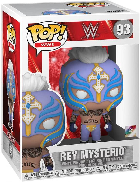 Funko Pop Wwe - (93) Rey Mysterio Figure Wrestling Da Collezione Vinyl 9cm