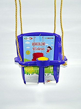 Seggiolino Altalena Bambini Bimbi Clacson Protezione Anticaduta Esterno Giardino