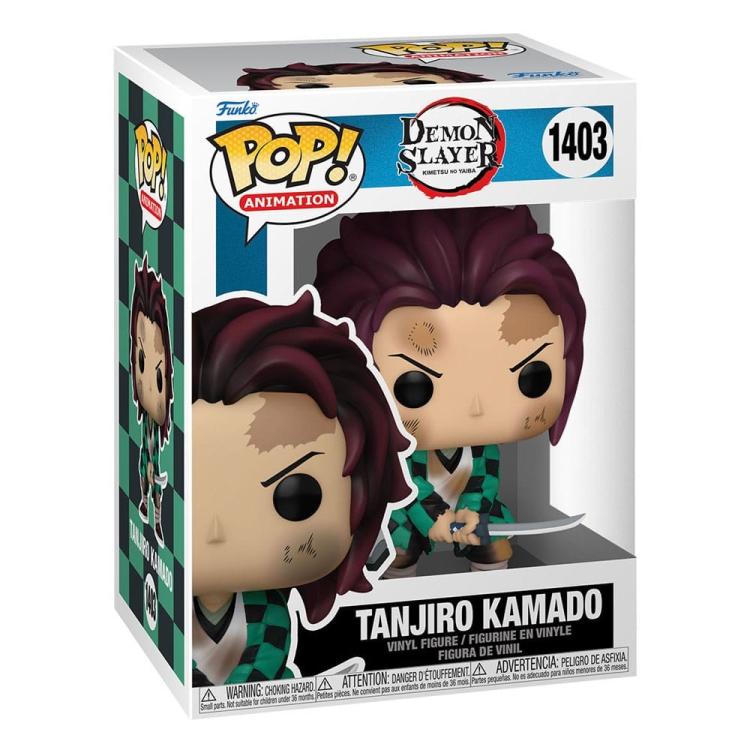 Funko Pop ! Animation Demon Slayer - (1403) Tanjiro Kamado (Training) Figure 9Cm