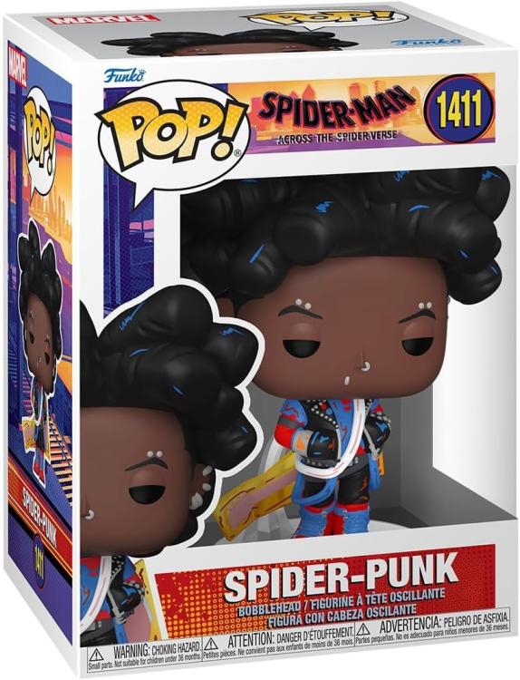 Funko Pop ! Marvel Spider-Man Across The Spider-Verse (1411) Spider-Punk Special