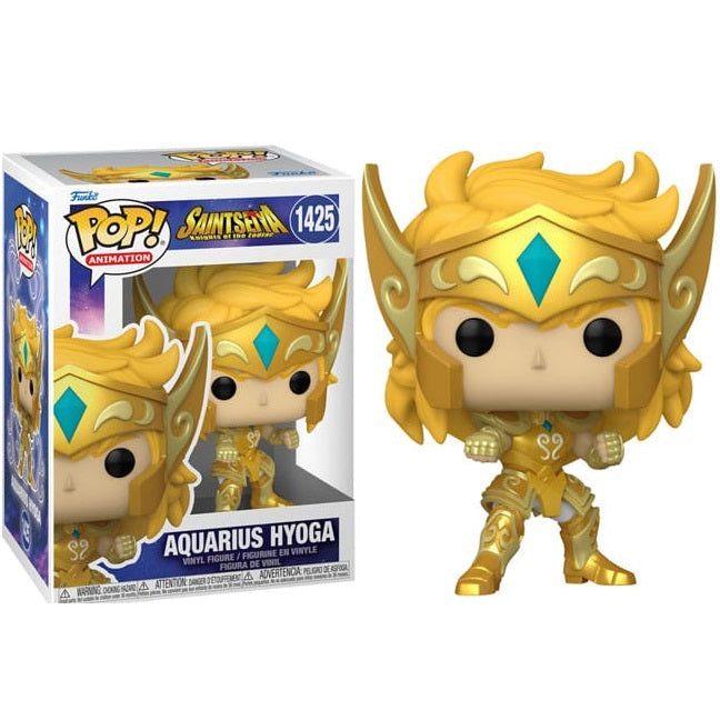 Funko Pop ! Animation Saint Seiya : (1425) Gold Aquarius Hyoga Vinyl In Stock