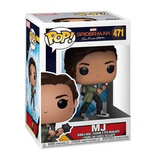 Funko Pop ! Marvel Spider Man Far From Home (471) Mj Vinyl Figure 9Cm Statua