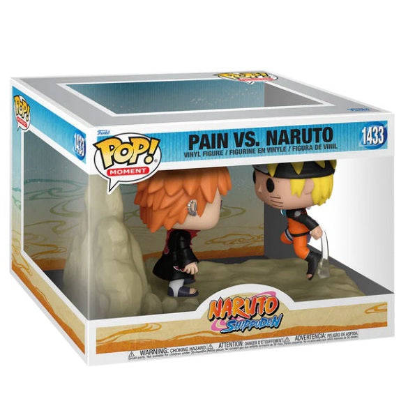 Funko Pop ! Moments Animation Naruto Shippuden - (1433) Pain Vs Naruto Figure